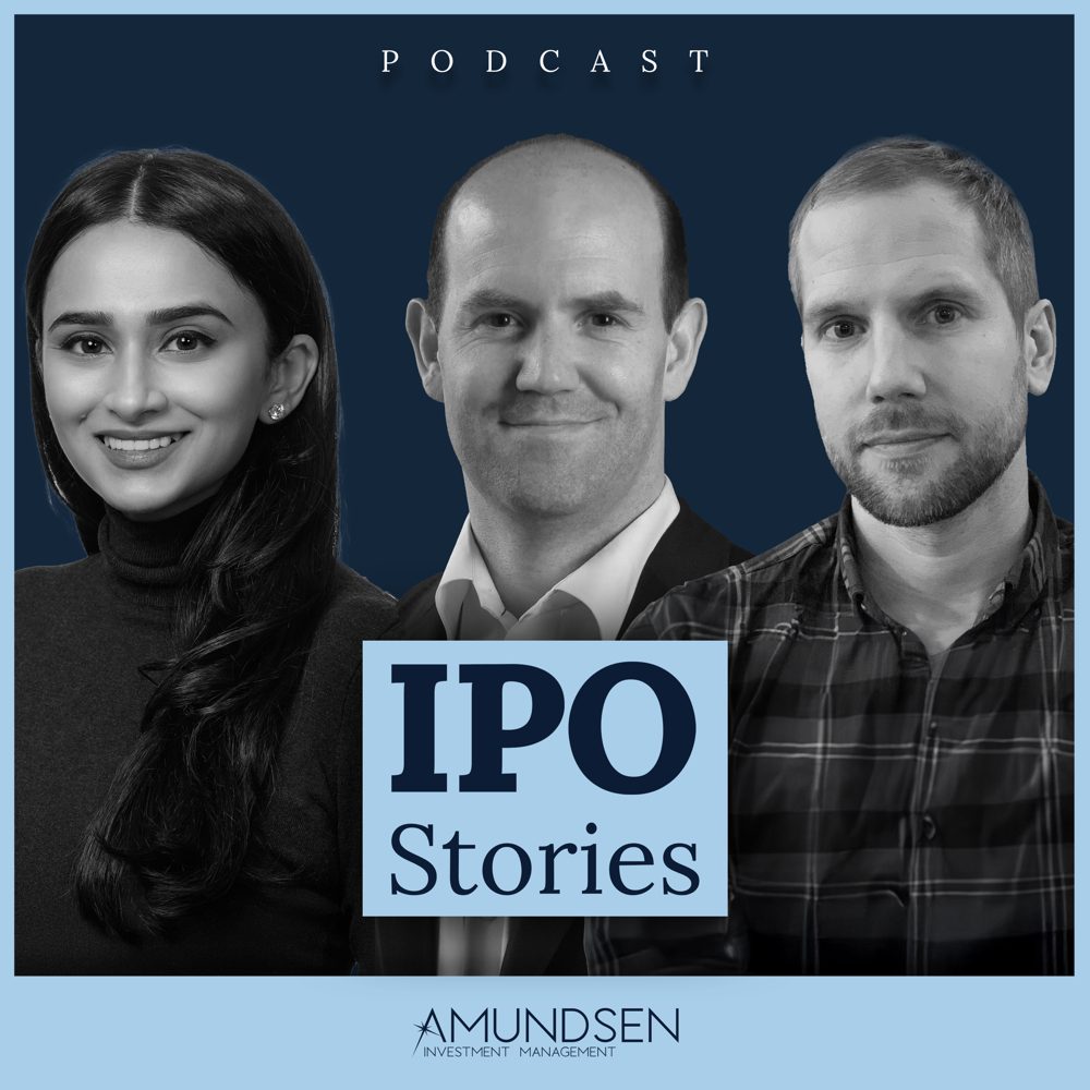 Cover art for episode 32: The Raspberry Pi IPO with Eben Upton (CEO) and Aditi Venkatram (Jefferies)